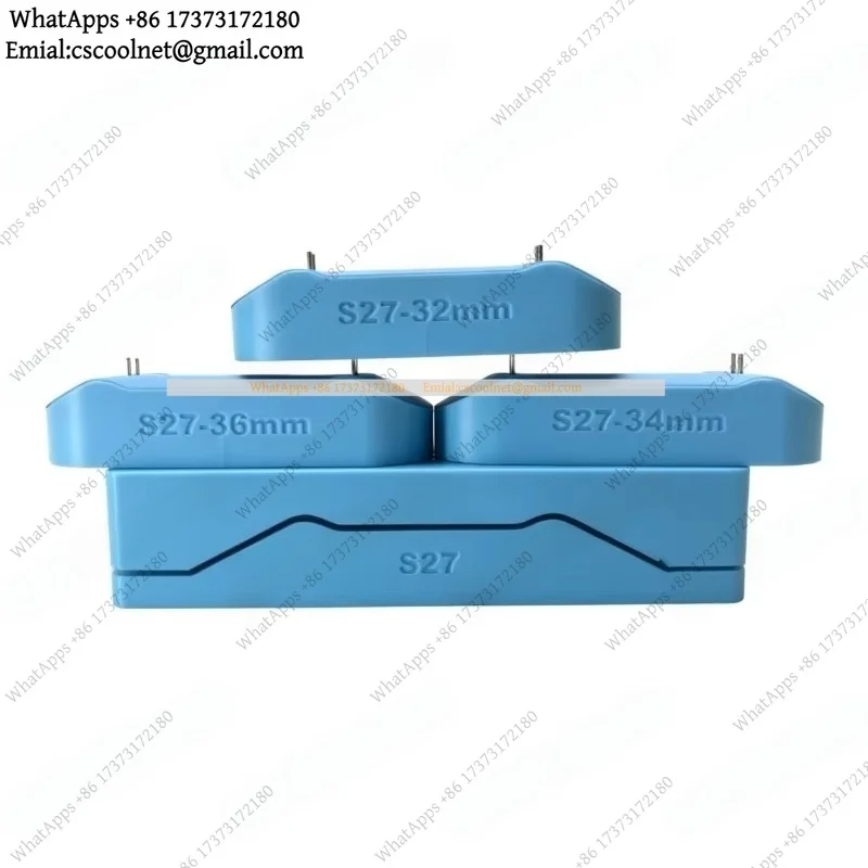 S27 New Metal Bumps Concave High Kick Fingerboard Mold DIY Kit for Teens