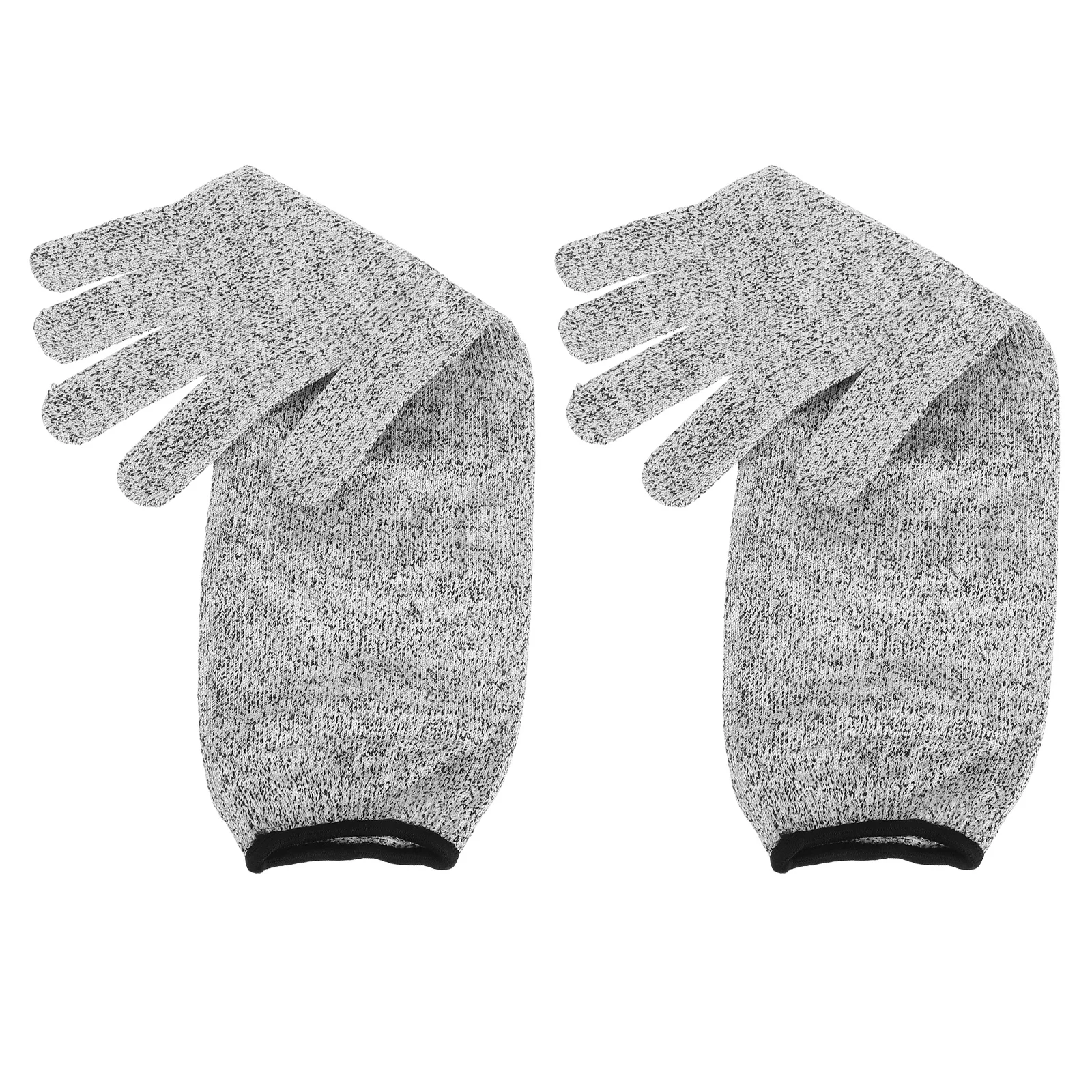 قفازات مقاومة للقطع المستوى 5 بأكمام طويلة قابلة للتنفس لحماية الذراع قفازات عمل آمنة لمطبخ البناء الصناعي