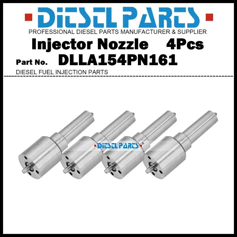 

4Pcs Fuel Injector Nozzle DLLA154PN161 105017-1610 8944079512 for ISUZU 4JB1