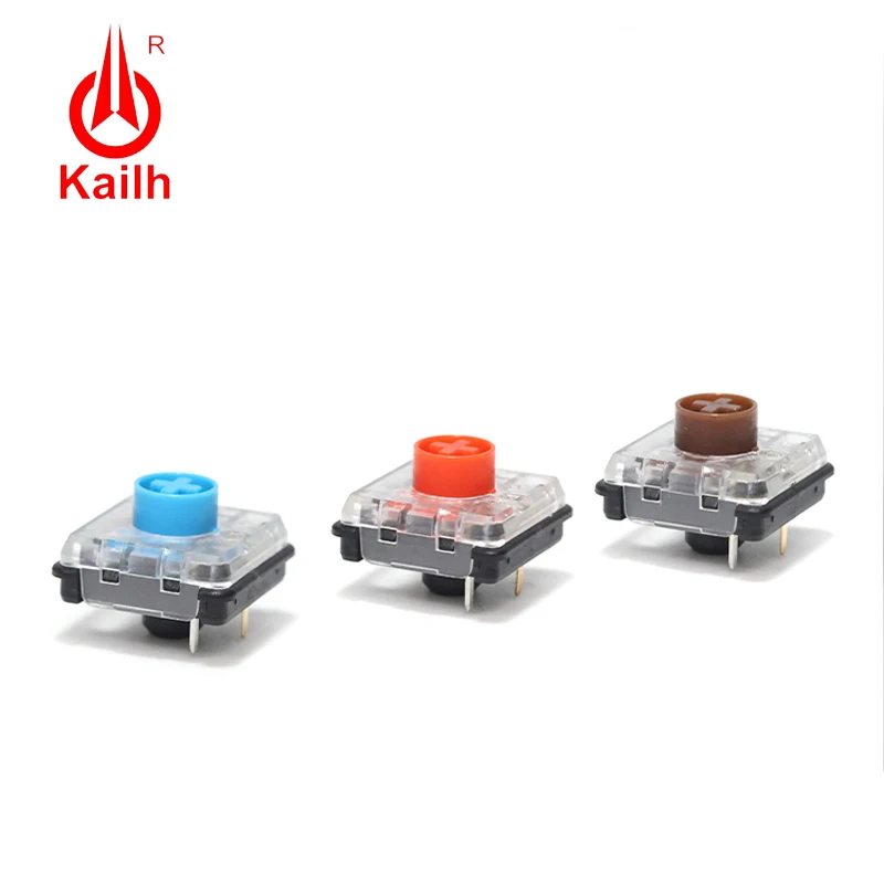 Kailh Choc V2 الانظار التبديل 1350 الشوكولاته V2 مفاتيح لوحة المفاتيح الميكانيكية مخصص لتقوم بها بنفسك كليكي اللمس الخطي الأزرق الأحمر براون