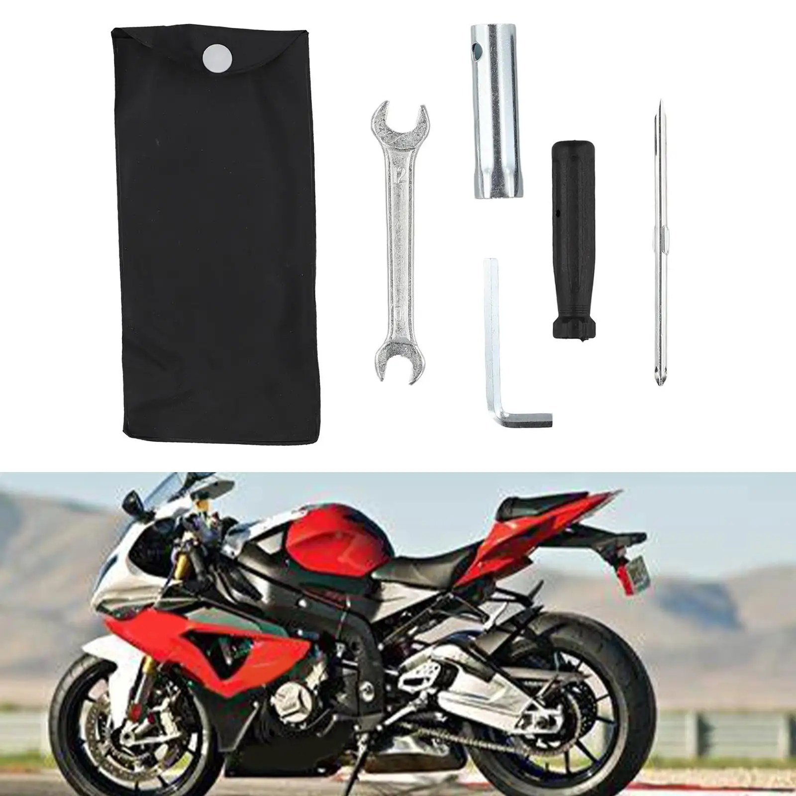 

Набор из 5 мотоциклетных инструментов для Honda GROM CBR250R CBR300R CBR400 NC23 CBR500R CB500F CBR600F CBR900RR CBR1000RR CBR600RR