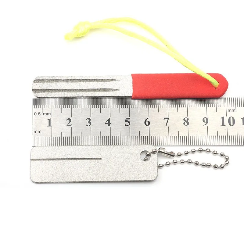 F1FD Mini Fishing Hook Sharpening Whetstone Portable Hook Grinding File Sharpener Polishing Tool for Angling Fishing Tackle