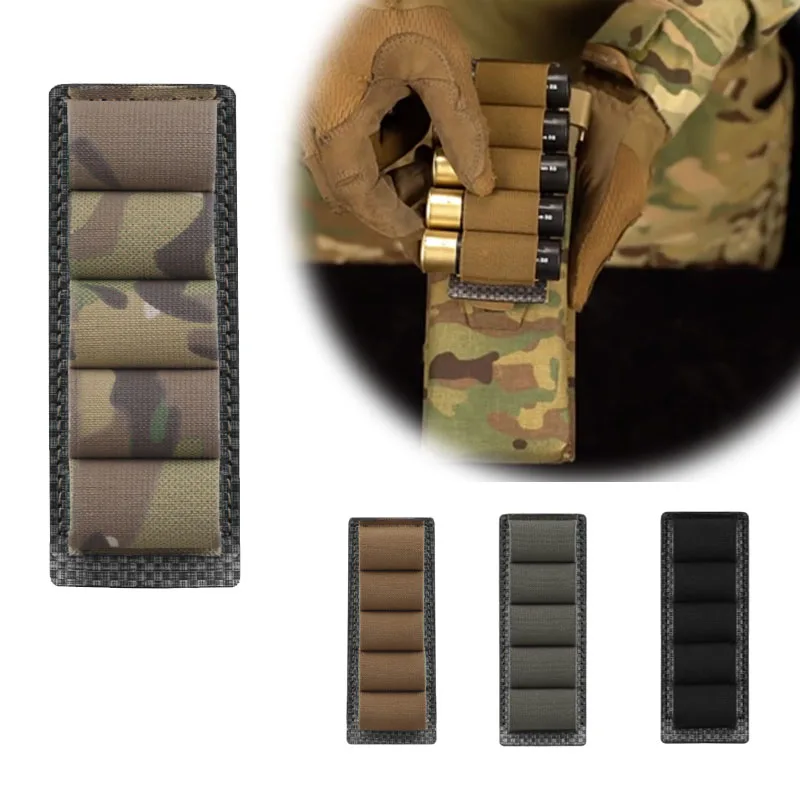 

Монтажный комплект для дробовика с 5 кругами, 12 калибра, эластичный ремень для хранения дробовика, лямка MOLLE, монтажный ремень для пули