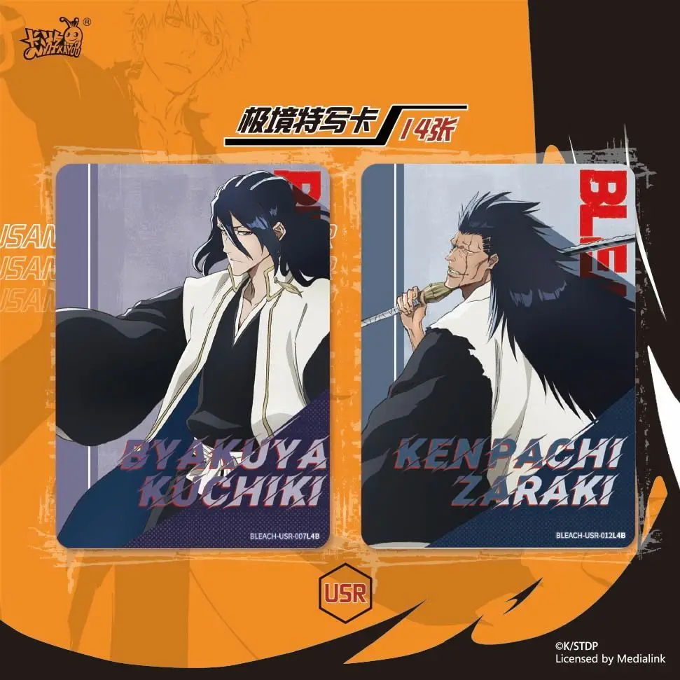 KAYOU Genuine BLEACH Cards Boundary Thousand Years of Blood War Guardian Fate Poem Anime Game Death Collection Card