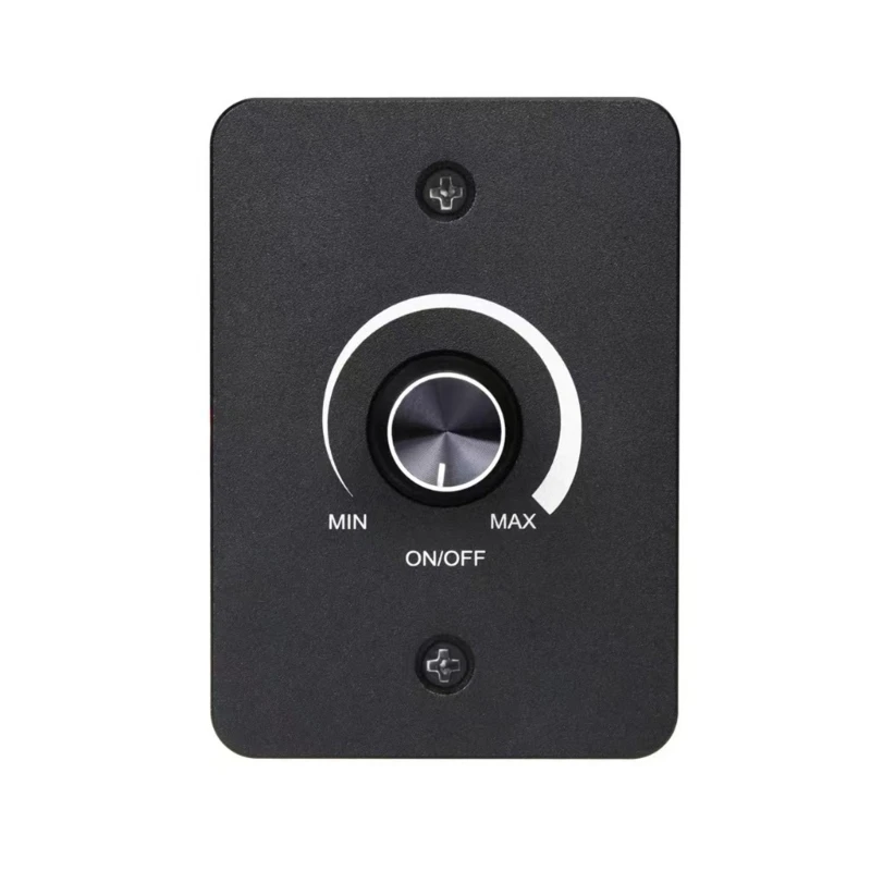 Energy Saving PWM Rotary LED Dimmer Switch No Noise No Flicker Halogen Incandescent Compatible for Travel Trailer 12V 5A