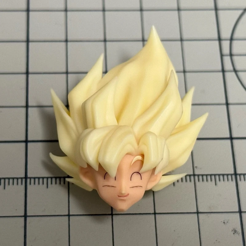 In Stock Air Hm Ah005 Dlc Dragon Ball Z Shf Full Power Super Saiyan Son Goku Headsculpt Action Figures Head Accessories Toys