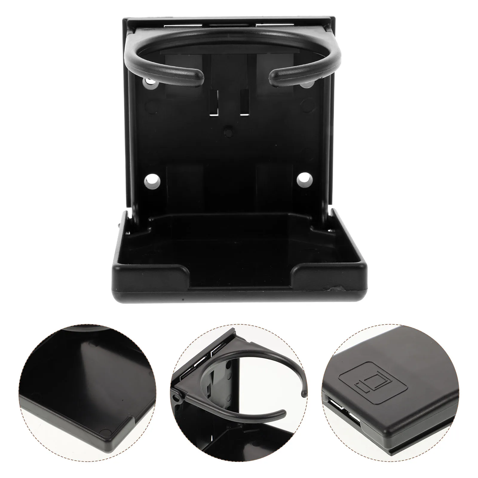 

Foosball Table Black Strong ABS Desk Drink Foosball Table Cup Holder Mug Stand Cup Holder For Desk Bottle Water Side