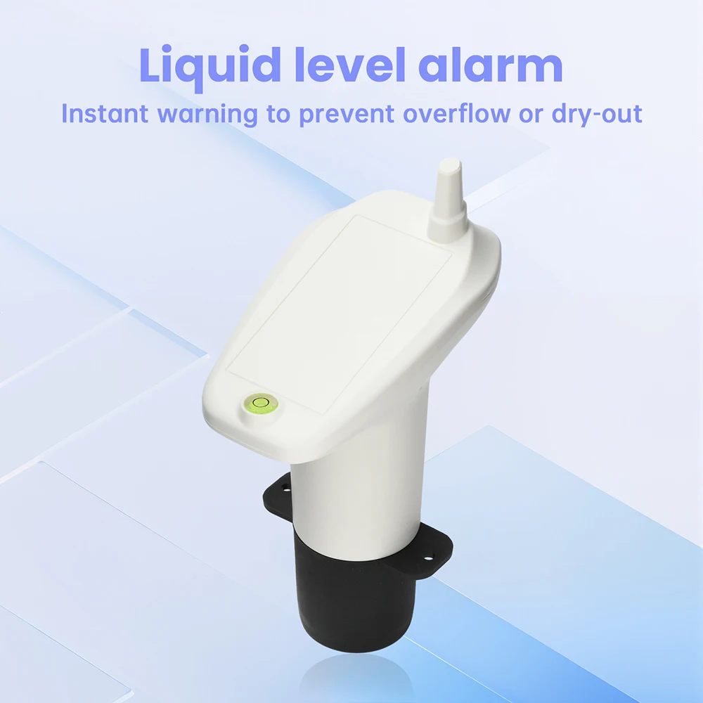 Ультразвуковой измеритель уровня жидкости, беспроводной ЖК-дисплей, многофункциональный измеритель уровня воды в резервуаре, датчик с сигнализацией с подсветкой