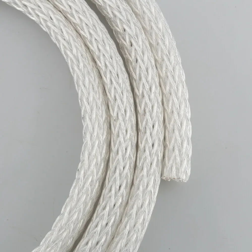 1 meter  Braid 12AG High Purity Silver Plated OCC Speaker Cable 24 Strands Bulk wire