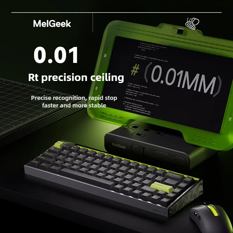 Melgeek Made68 Ultra Magnetic Shaft Mechanical Keyboard Aluminum Alloy RGB RT0.01 Customized E-sports Gamer Laptop Accessories