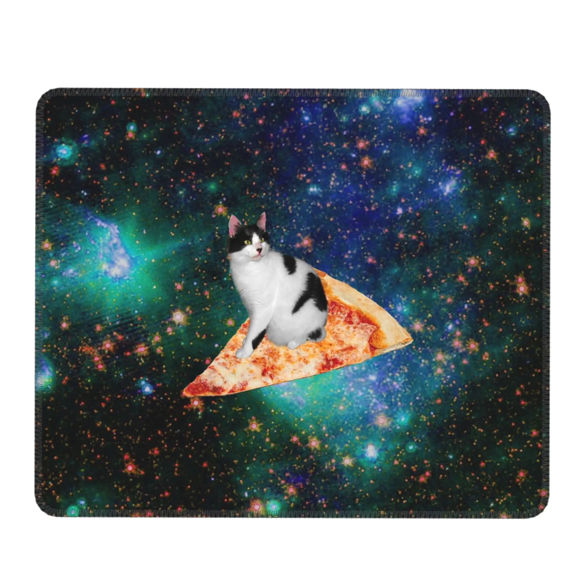 Meme Cat In Space Funny Mouse Pad Computer Keyboard Mouse Mat Gaming PC Laptop Desk Mat Office Table Mats