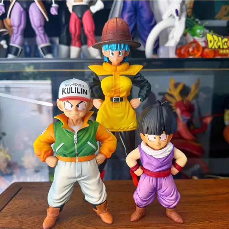 Anime figurines VF Studio Dragon Ball Z Namek Saga Krillin Gohan Bulma PVC GK Statue Collectible - Anime Display Figure