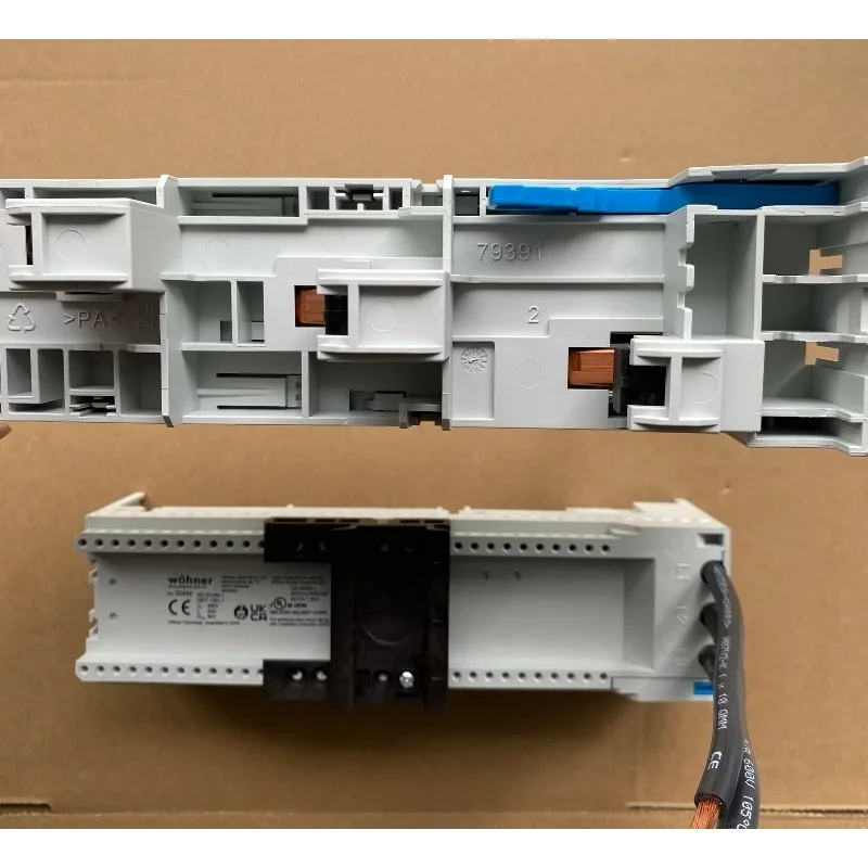 German Werner Wohner 32454 Busbar Adapter 63A 54x200mm With Wire AWG8