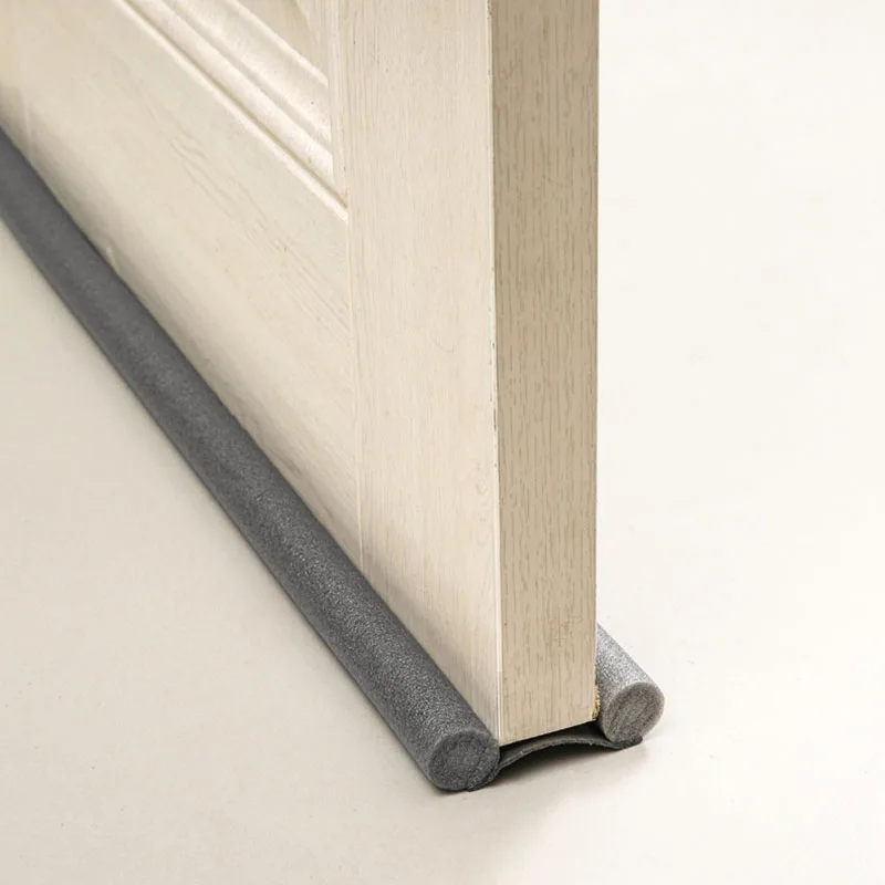 Flexible Door Bottom Seal Strip Weatherstrip Door Sweeper Wind Dust Proof Blocker Sealer Guard Home Garage Entry Sealing Strip