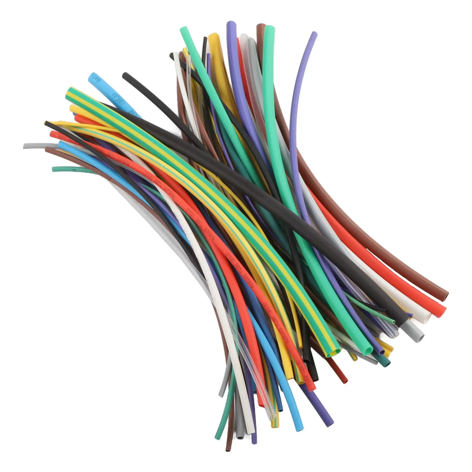 Supplies Heat Shrink Tube Tubing Wire Electrical Equipment Heatshrink Kit Polyolefin Set Sleeving 2:1 Practical