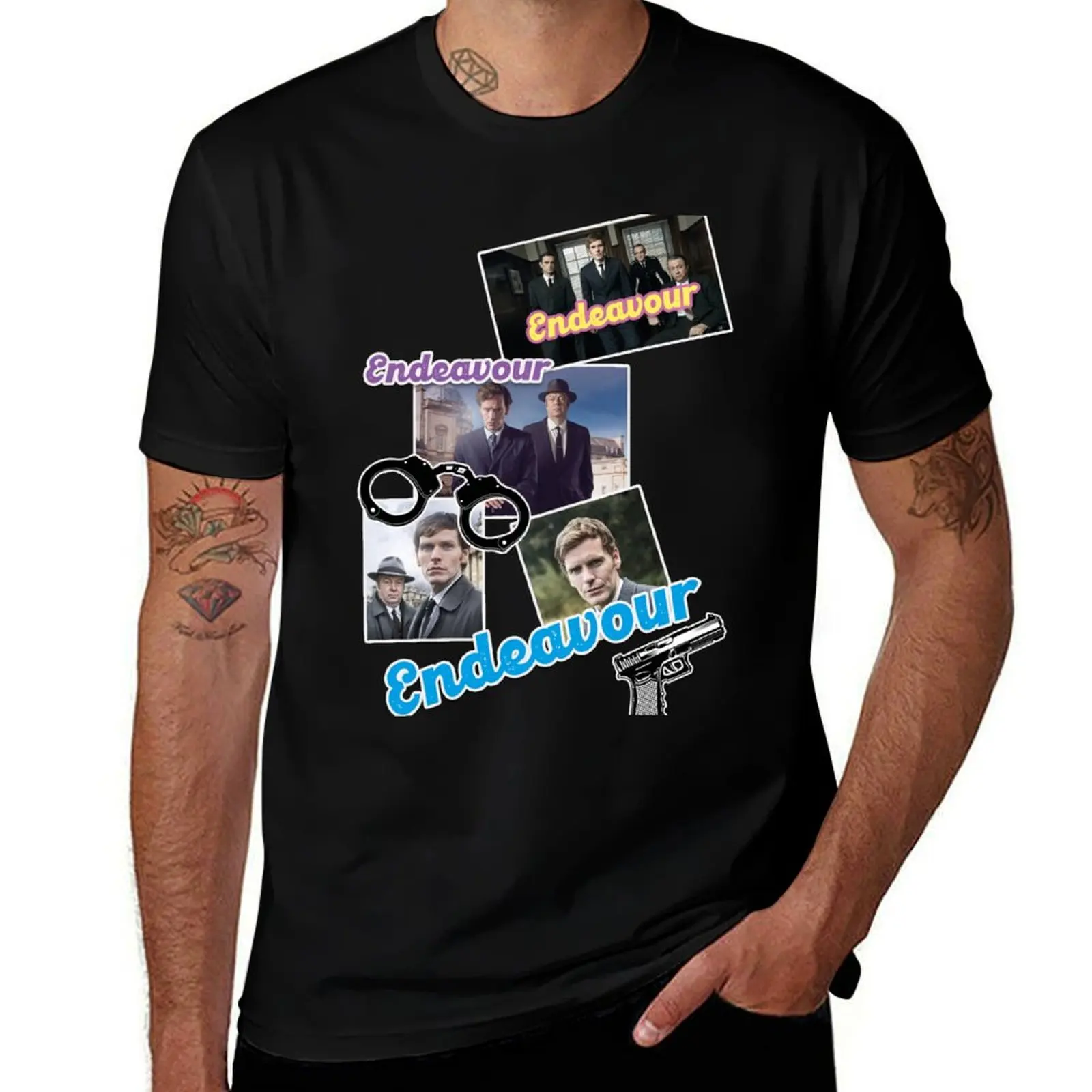 Endeavour, series T-Shirt Soft Casual Short Sleeve Cotton Tee T-Shirt