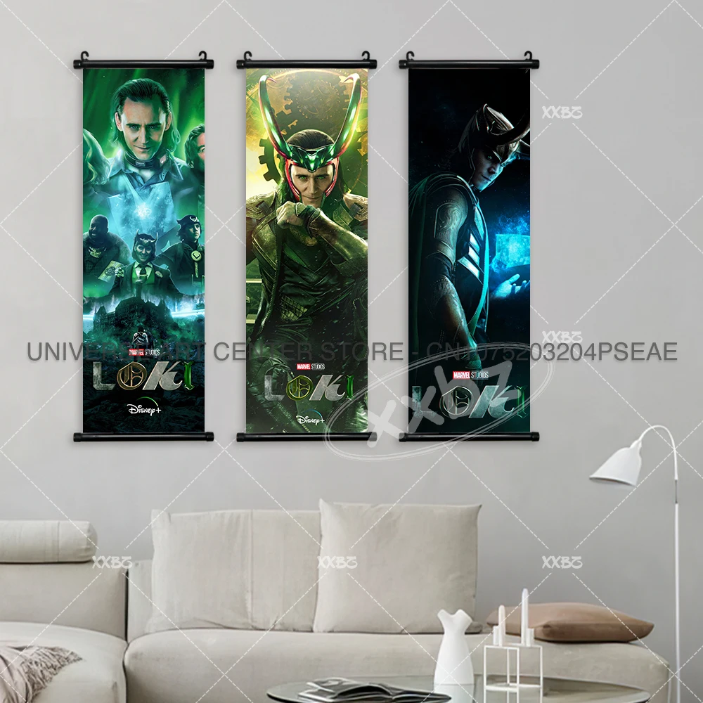 Loki Poster TV Drama Hanging Painting Venus Wall Artwork The Avengers Scroll Picture Marvel Movie Acts of Vengeance Home Decor