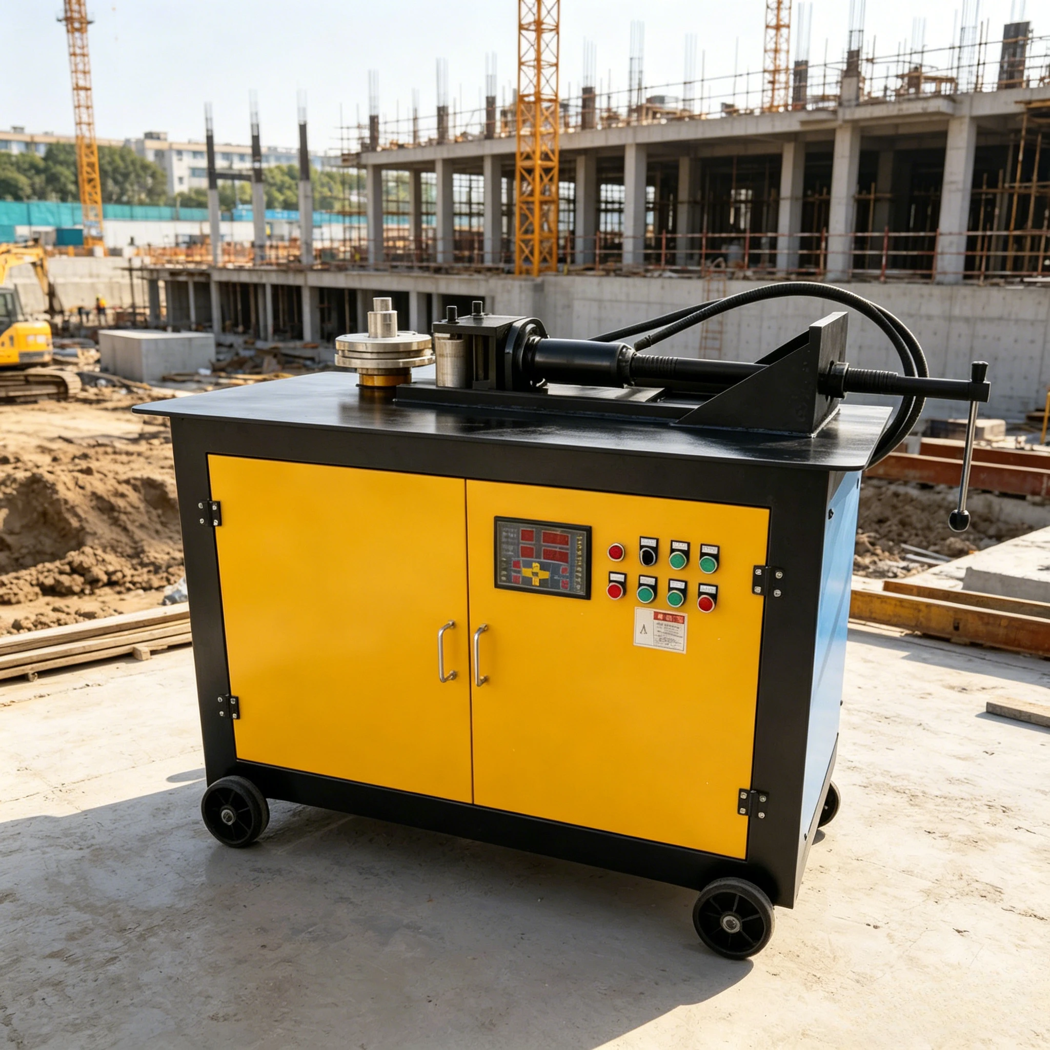 Manufacturer automatic CNC stainless steel round pipe bending machine electric square pipe machine steel bar bending machine
