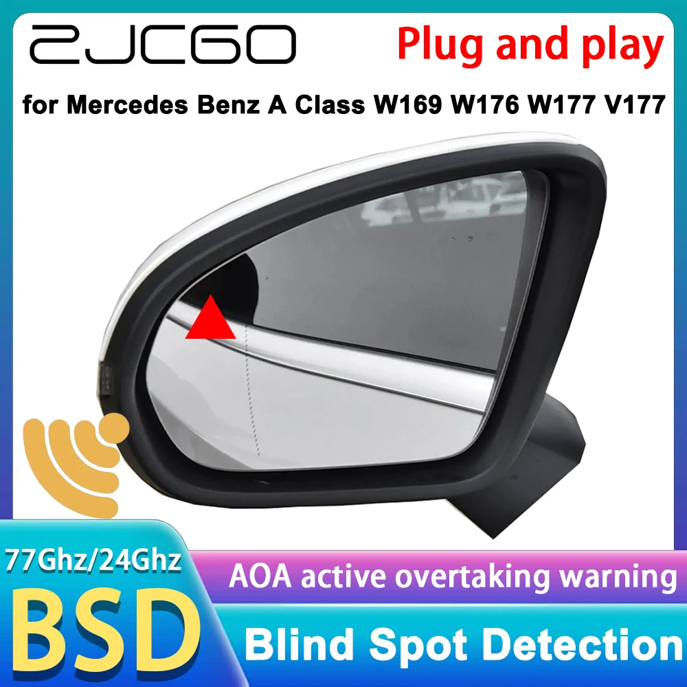 for Mercedes Benz A Class W169 W176 W177 V177 2004-2025 Active Blind Spot Assist Detection Monitoring BSA System Radar Detector