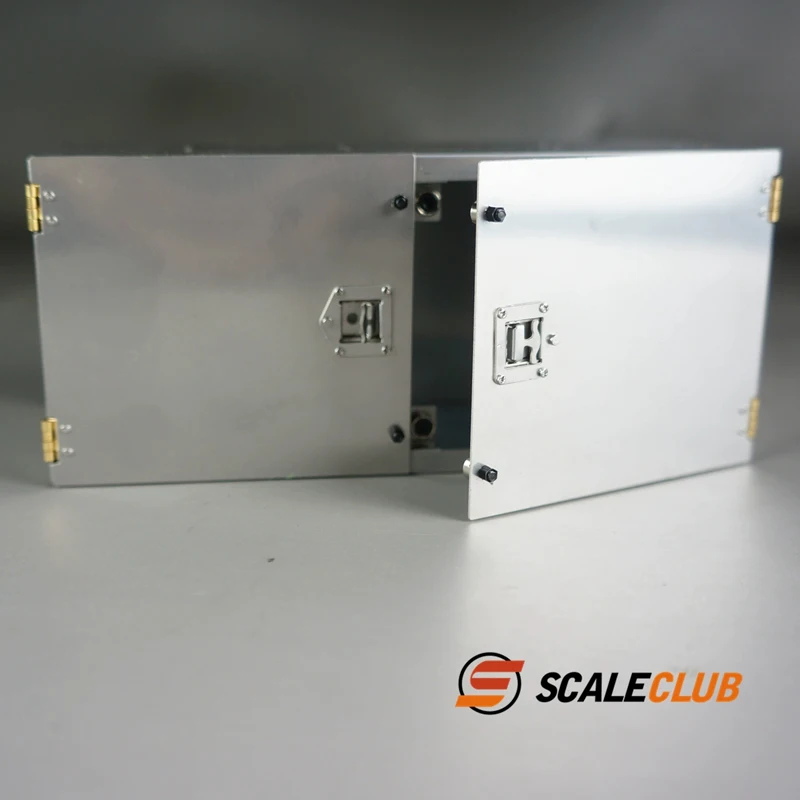Scaleclub 1/14 Tamiya tractor truck heavy truck container truck special simulation metal tool box