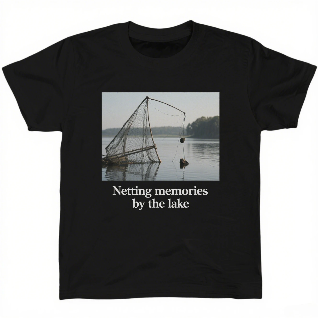

Angler Fishing Tackle Graphic Printing Summer Luxury Brand Cotton Men's and Women's T-Shirts Short Sleeves Trendy Fashion