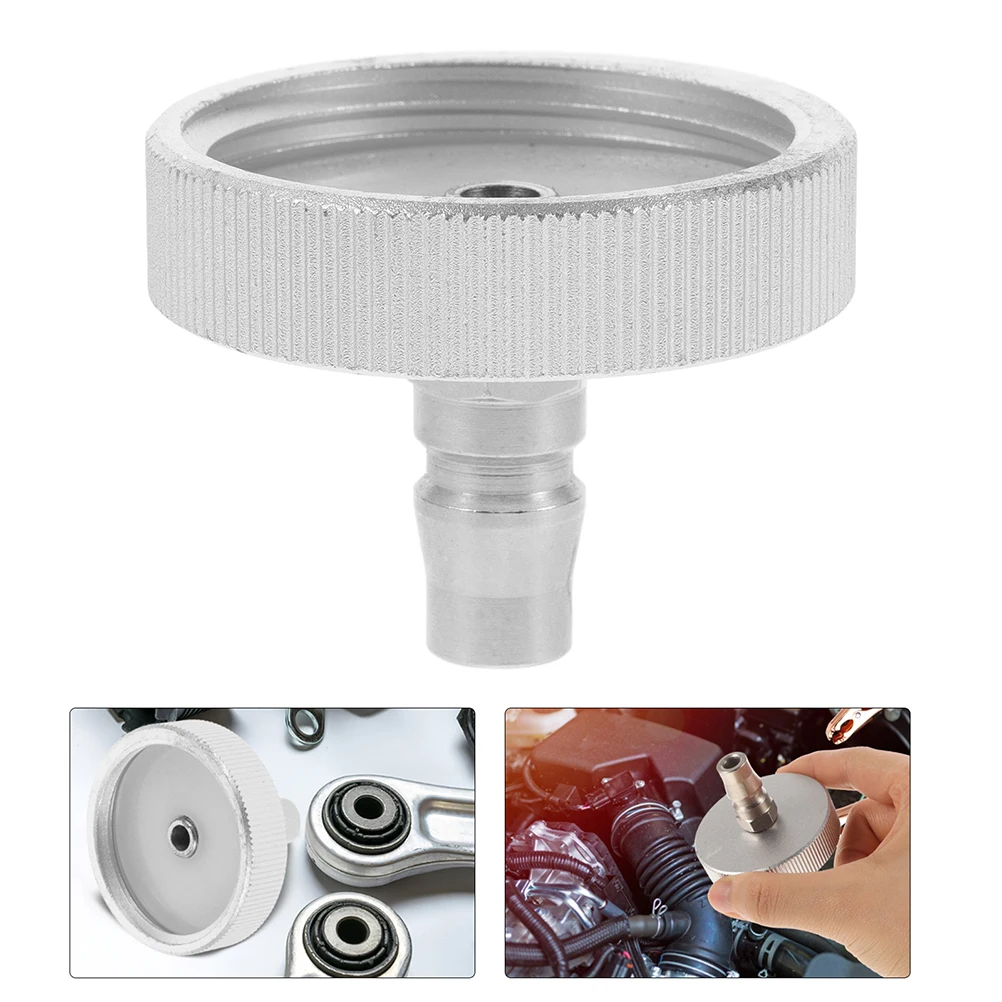 

2pcs Brake Fluid Replacement Tool Pressure Bleeder Kit Aluminum Master Cylinder Cone Adapter Maintenance Equipment Versatility