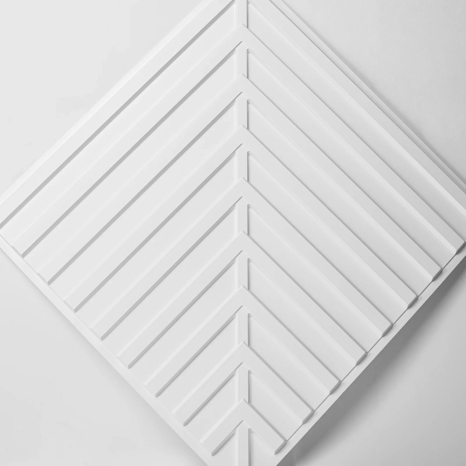 

12pcs Drop Ceiling Tiles, 24x24 Inch PVC 3D Textured Panels Hanging Decorative Tiles for Living Room Bedroom Interior Wall Decor Office, Cover 48 Sq.ft, White