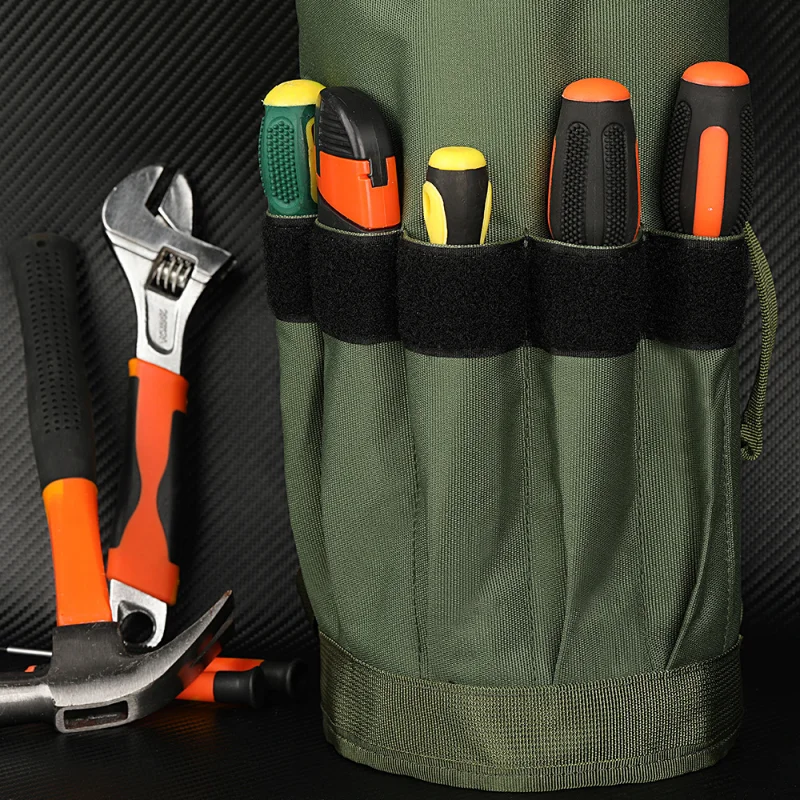 Multi-use Tool Roll Organizer Bag Storage Portable Electrician Backpack Wrench Carrier Professional Briefcase Tools Pouch