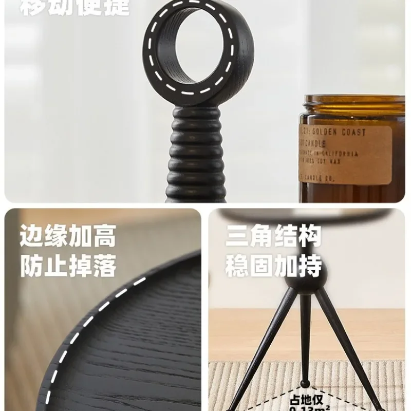 Petite table ronde de luxe légère