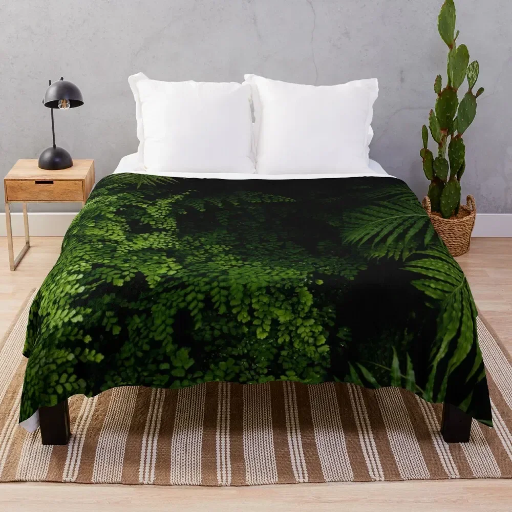 Tropical Jungle Throw Blanket Thins Luxury Designer Flannels Blankets