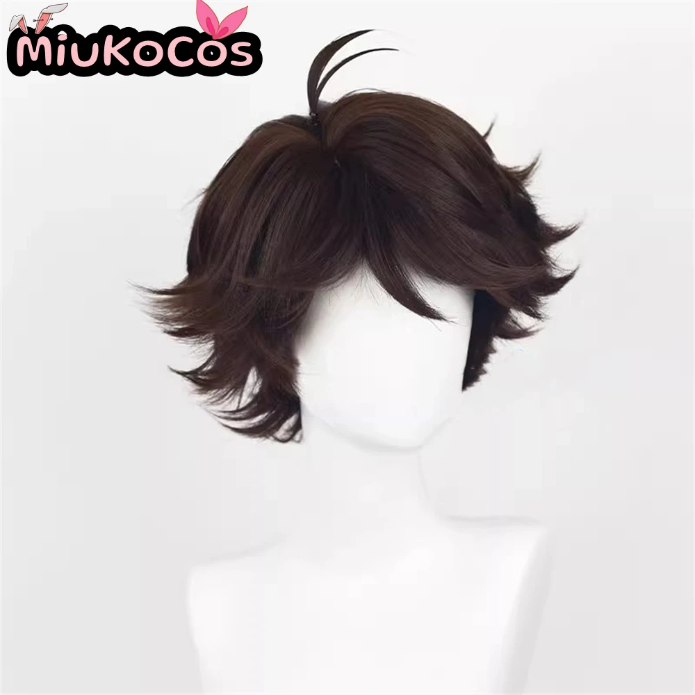 متوفر في المخزون Tōru Oikawa شعر مستعار تأثيري MiukoCosplay أنيمي Haikyu!! تأثيري #2