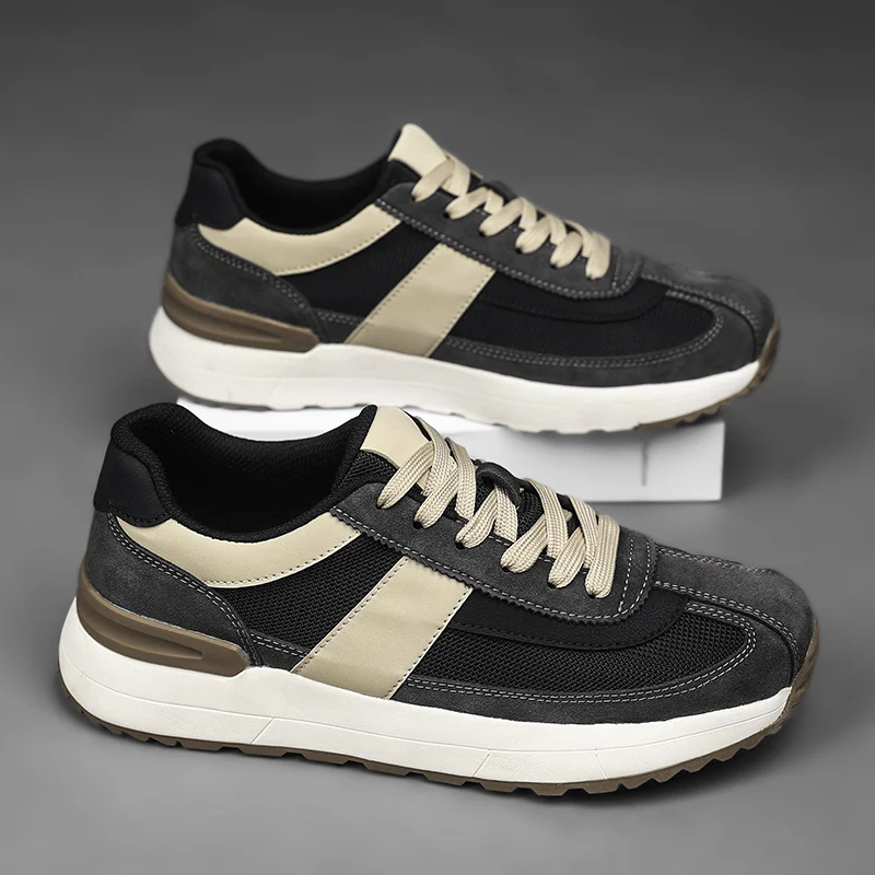 

Мужские повседневные спортивные кроссовки: модные, легкие и дышащие кроссовки из сетчатого материала для мужчин