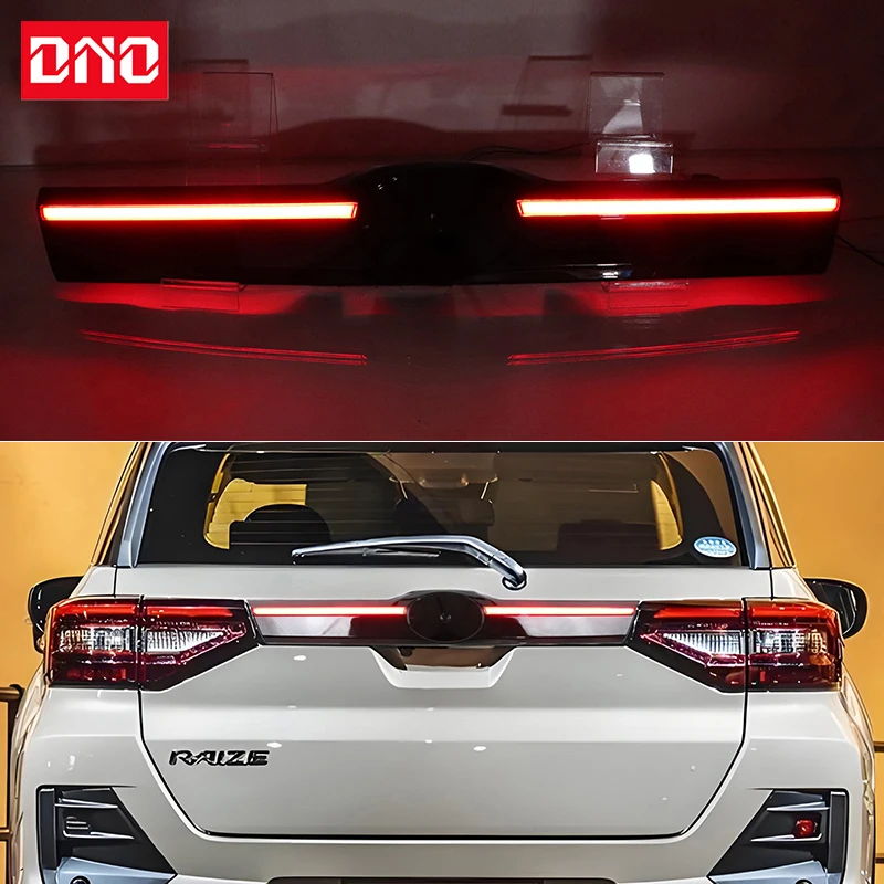 Car LED 12V Rear Bumper Lamps For Toyota Raize Daihatsu Ativa 2020 - 2022 Brake Light Turn Signal Backup Reflector Lamp Fog lamp