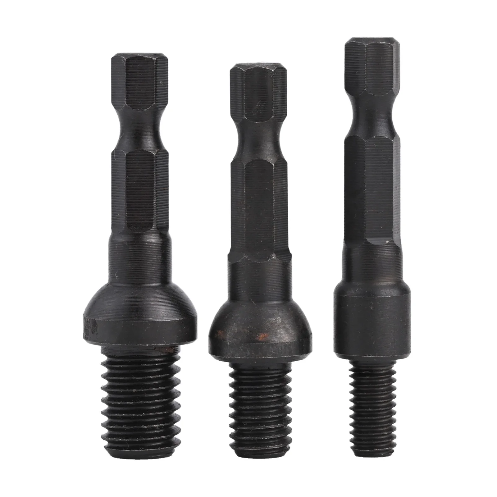 

Hex Shank Adapter Socket Adapter Set For DIY Projects 1 4 Inch Hex Shank 6 Piece Set Internal Thread Design For Electric Drill