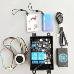 D201 Two-way Relay Fingerprint Control Modification Module Motorcycle Door Ignition  One click activation of mStart with One Key