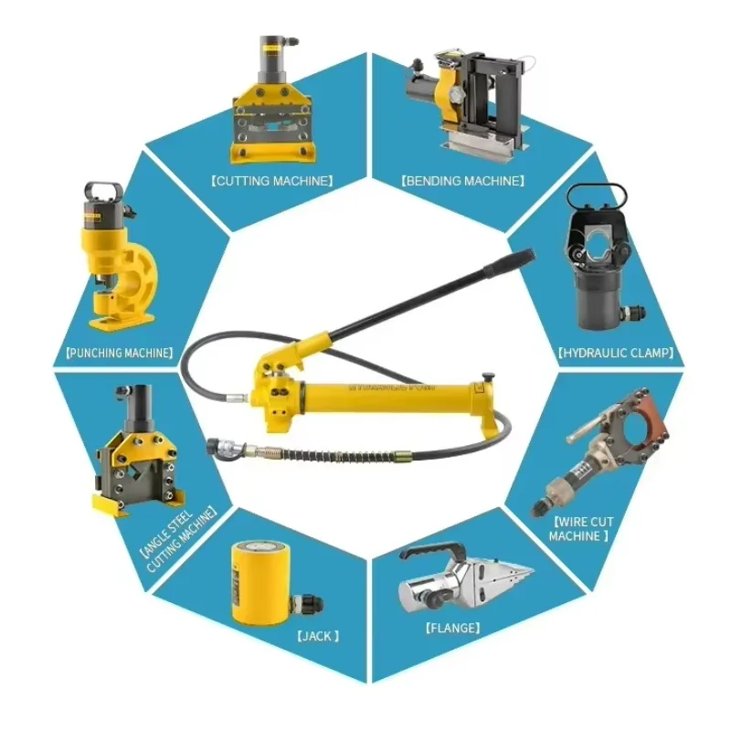 CP-700 Przenośna ręczna pompa hydrauliczna 700 bar Pompy ręczne wysokociśnieniowe