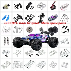 SCY 16101 16102 16103 16201 Q117 Q132 JT-16103, Piezas Coche RC,Asientos Eje Delantero Y Trasero Metal, Accesorios Actualización