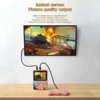 Retro G5 Portable Handheld Game Console 3 0Inch Screen 500 Classic Games Macaron Color 1020mAH Rechargeable Battery Gamepad 3