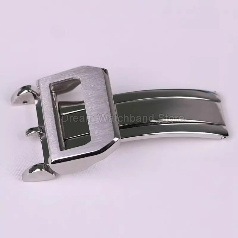 High Rigidity Anti Impact Precision Molding Anodized Color Fixing Watch Accessories for Pilots Portofino WatchStrap Steel Buckle