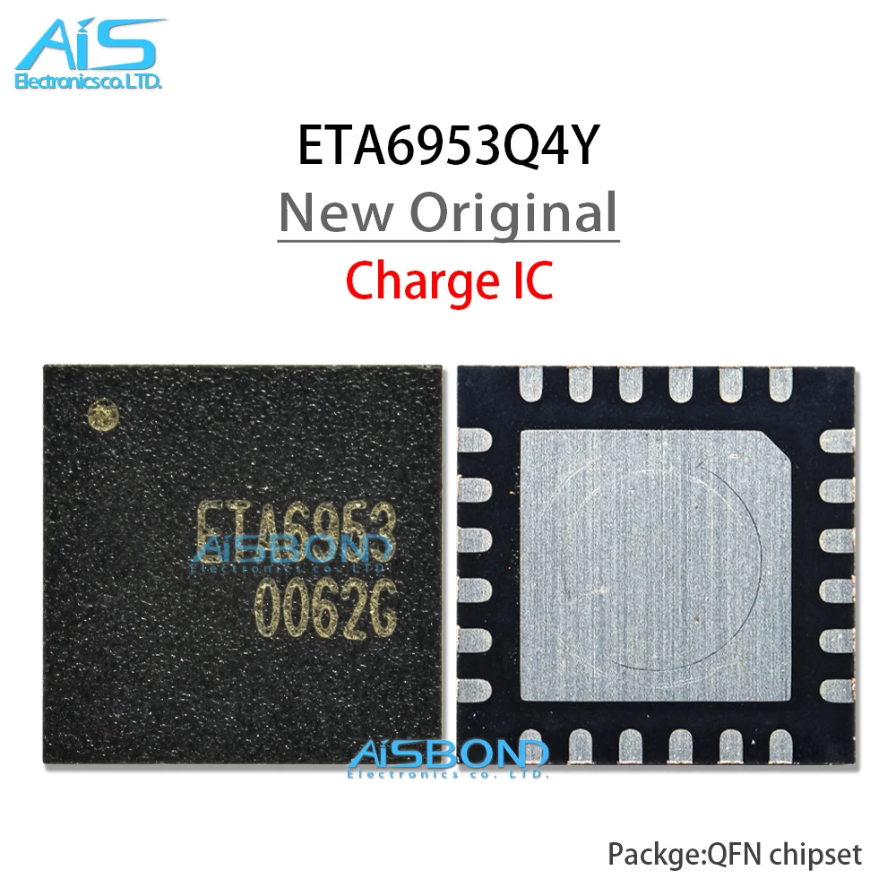 5Pcs/Lot New original ETA6953Q4Y ETA6953 Charger IC QFN-24 Charging Chip