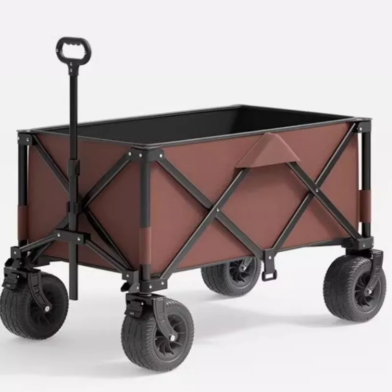 

Folding Outdoor Carts Picnic Small Trailers Gathering Camping Carts