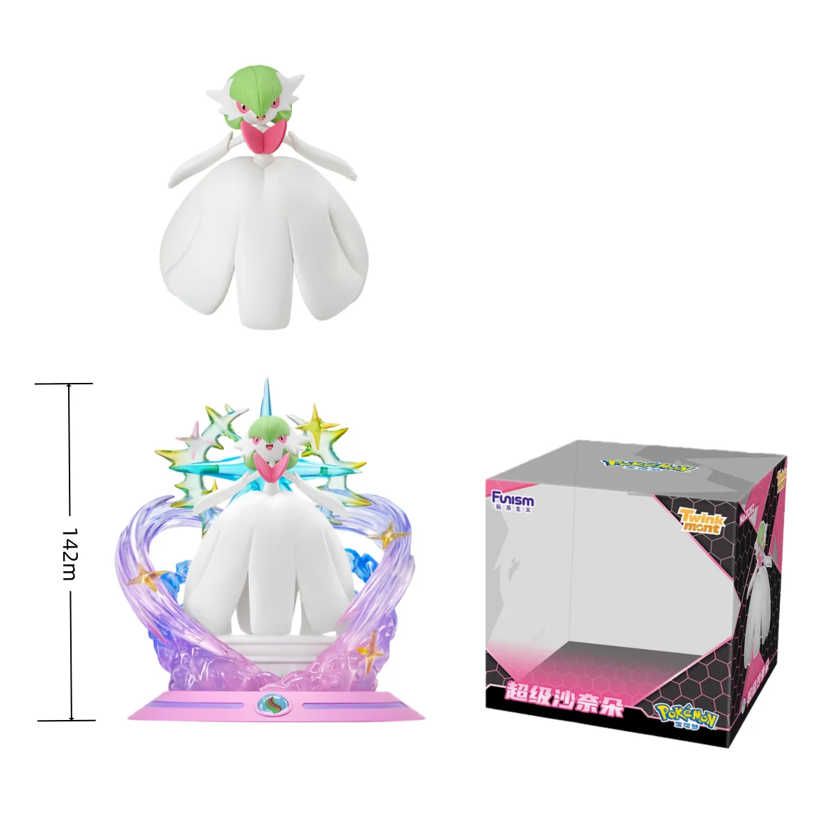 Anime Pokemon Original Action Figures Mega Lucario Mega Gardevoir Collect Series Of Model Figurines Ornaments Toys Birthday Gift
