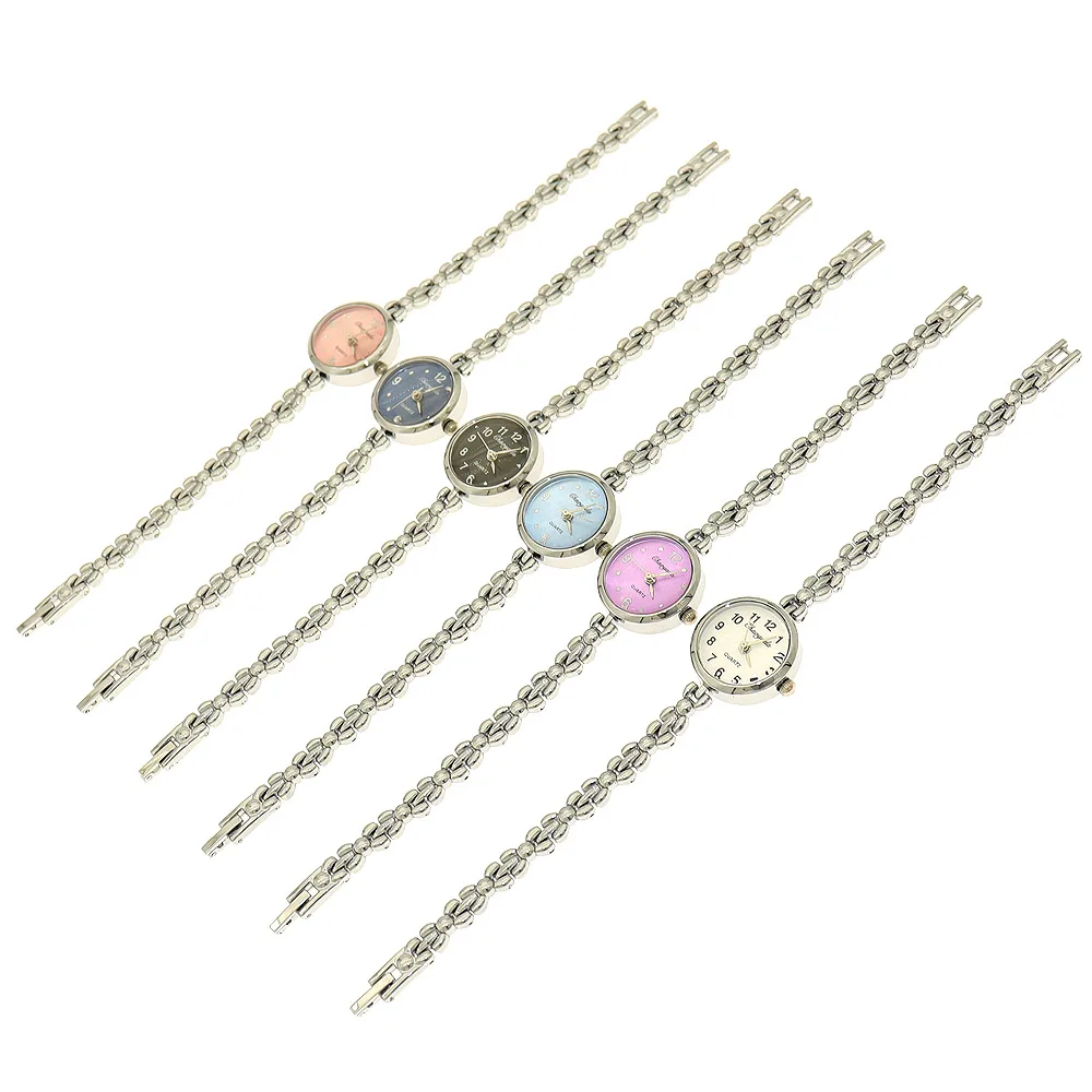 خمر الذهب السيدات ساعات يد ساعات نسائية العلامة التجارية الفاخرة ساعات المعصم ساعة الموضة الإناث ساعة أنيقة هدية عيد الميلاد