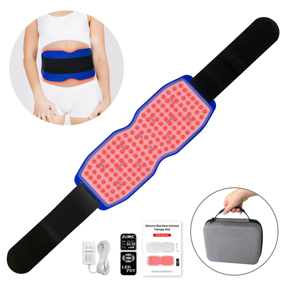 ZJKC 450pcs LED Light Therapy Belt 660nm 850nm 940nm Red Light Therapy Equipment for Stiffness of the Joints Weight Loss