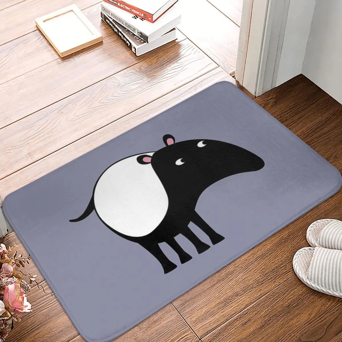 

Malayan Tapir 40x60cm Carpet Polyester Floor Mats Mats Personalized Doorway Outdoor