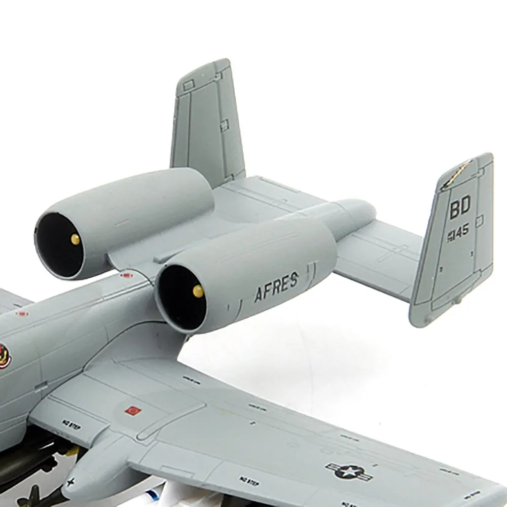 Diecast WLTK Sun Blaze US Air Force A-10C Thunderbolt II Aircraft 79-0145 Finished A10 Aircraft Model 1/100 Scale Gift