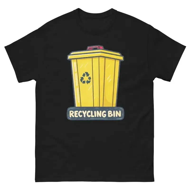 Recycling Bin Object Place Item Urban T Shirt