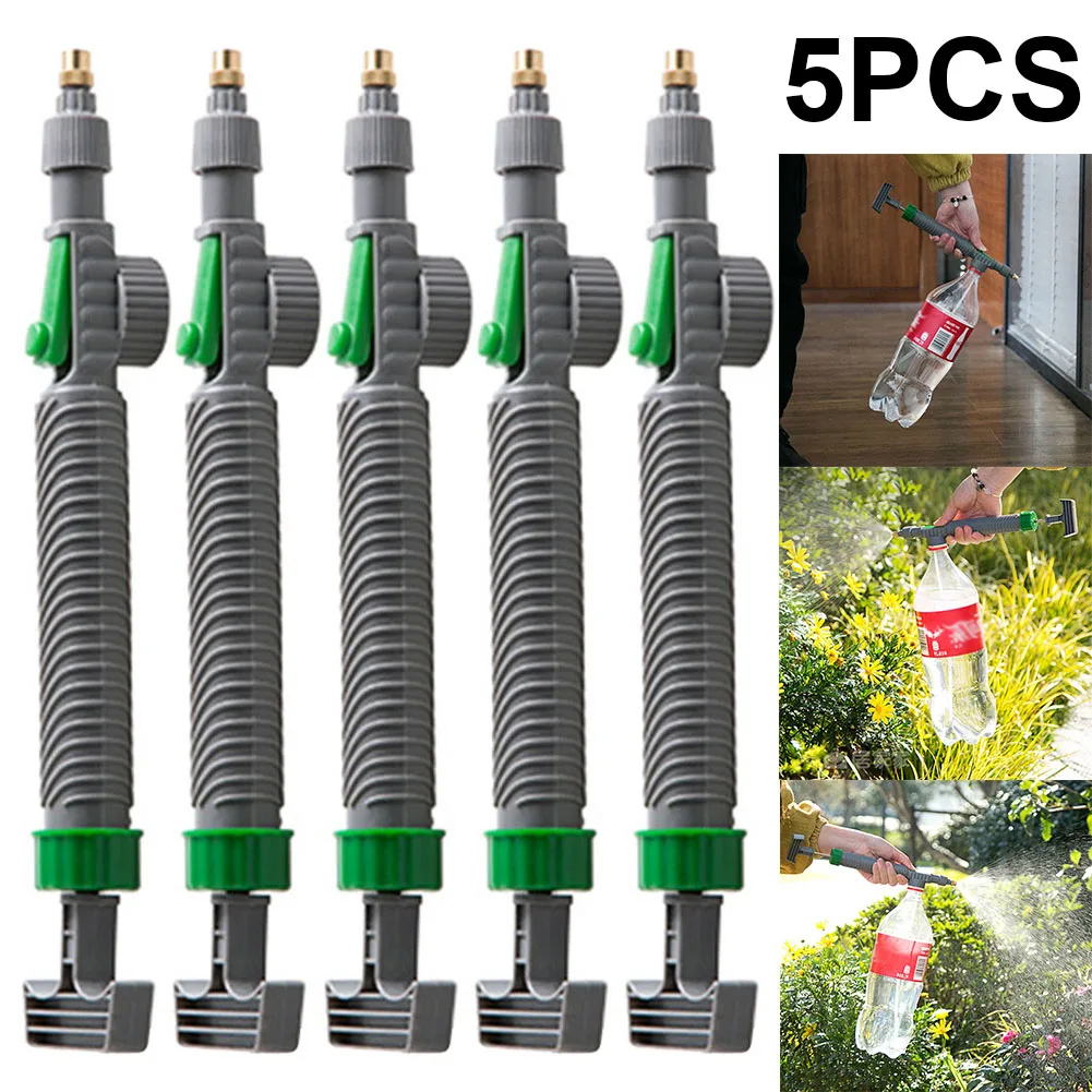 Manual High Pressure Air Pump Hand Sprayer Drink Bottle Spray Head Nozzle Garde Watering Tool Sprayer Agricultural Garden Tools