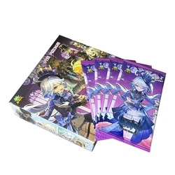 New Genshin Impact 1m04 Cards Collection Pack Booster Box Rare SSR Su Cards Games Rare SSR SR Card Toys Birthday Gifts