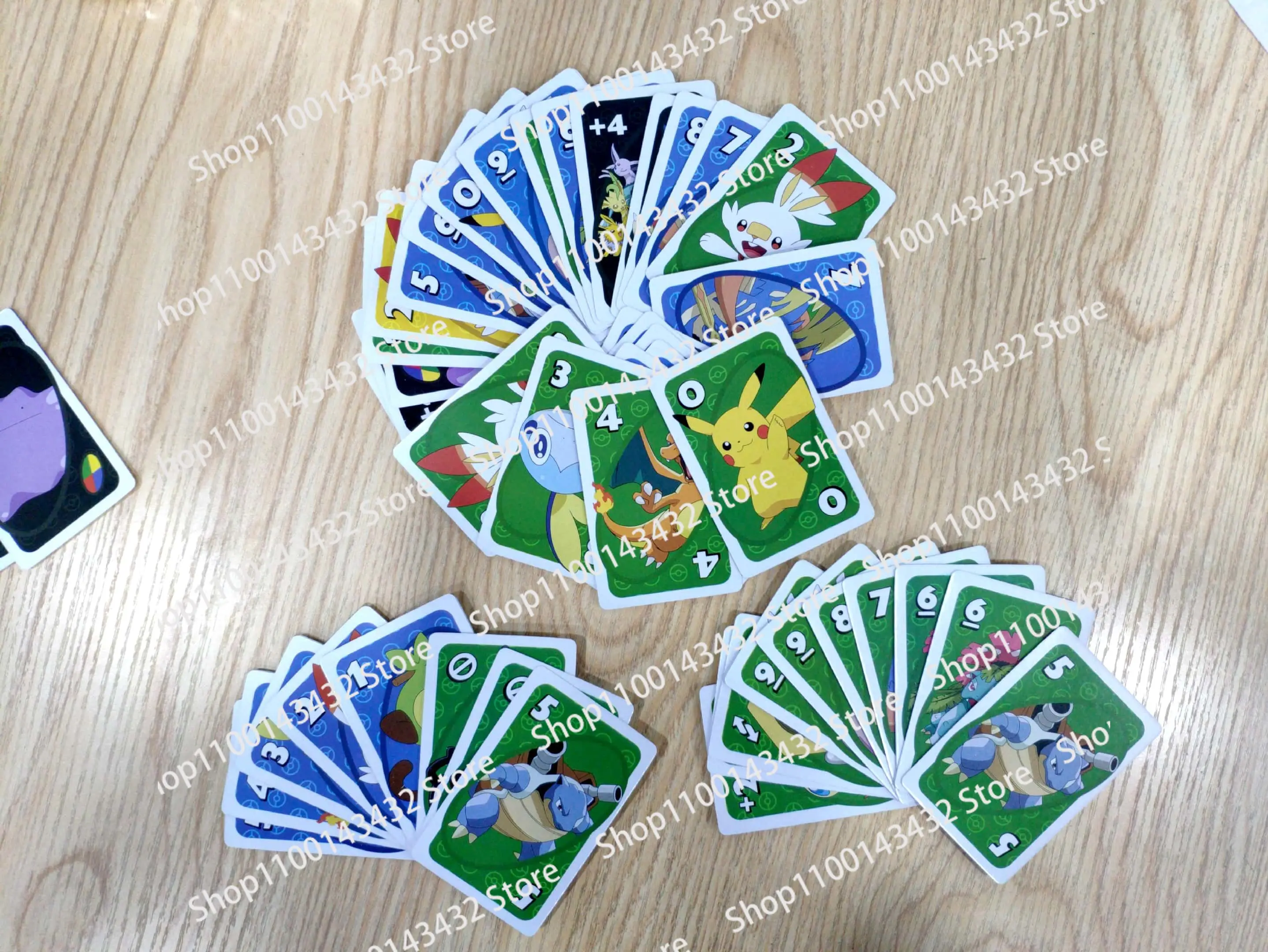 ONE UNO! ! Pokemon Anime Board Games Playing Cards UNO Christmas Card Table Game for Children Adults Kid Birthday Gift Toy